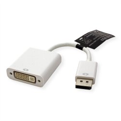 ROLINE DisplayPort-DVI Adapter, DP M - DVI F