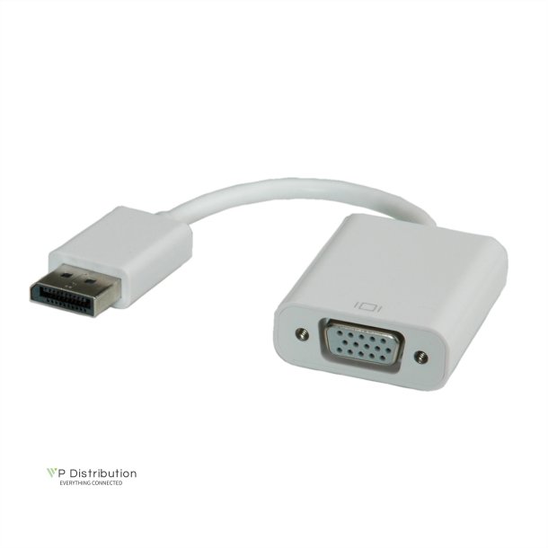 ROLINE DisplayPort-VGA Adapter, DP M - VGA F