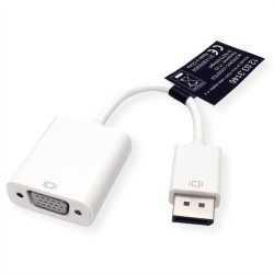 ROLINE DisplayPort-VGA Adapter, v1.2, DP M - VGA F
