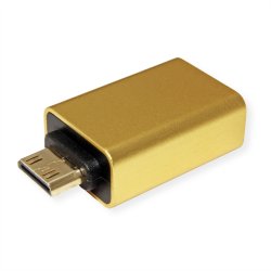 ROLINE HDMI Adapter, HDMI F - HDMI Mini M