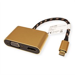 ROLINE Type C - HDMI/VGA Adapter, M/F