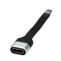 ROLINE Type C - HDMI Adapter, M/F, 0.13 m