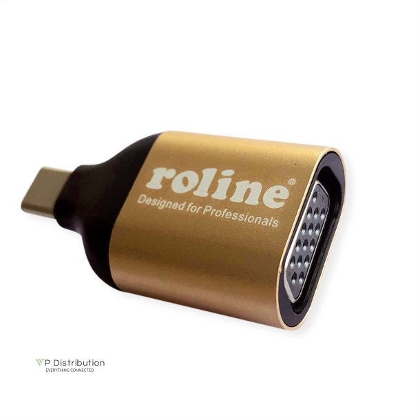 ROLINE GOLD Type C - VGA Adapter, M/F