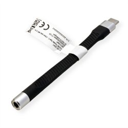 ROLINE Type C - 3.5mm Audio Adapter, M/F, 0.1 m