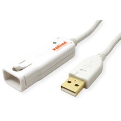 ROLINE USB 2.0 Active Repeater Cable for 12.04.1085, 12 m