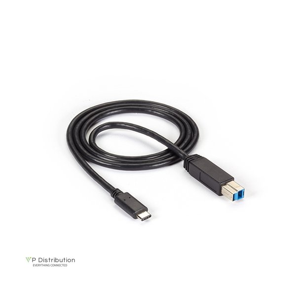 Black Box Usb 3.0 (Usb3.1 Gen1) Usb-C To Usb3.0-Type B  M/M - 3 Ft