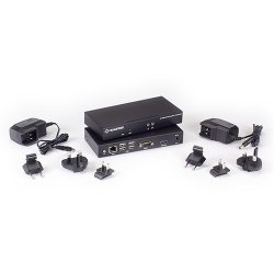 Black Box Kvx Series Hdmi 4K Kvm Extender, Sh, Tx+Rx