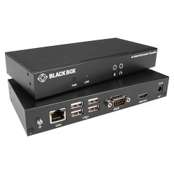 Black Box Kvx Series Hdmi 4K Kvm Extender, Sh, Tx+Rx