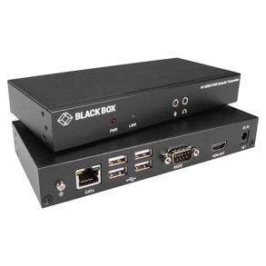 Black Box Kvx Series Hdmi 4K Kvm Extender, Sh, Tx+Rx