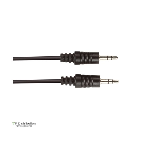 Black Box 3.5Mm M-M Streo Audio 15' Cble; 24Awg, Blck Molded