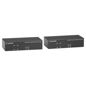 Black Box Kvx Series Hdmi/Displayport Catx Kvm Extender, Dh, Tx+Rx