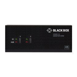 Black Box 2 Port, Dual Head, Hdmi, Usb3, Audio Kvm Switch