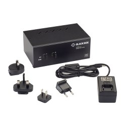 Black Box 2 Port, Dual Head, Hdmi, Usb3, Audio Kvm Switch