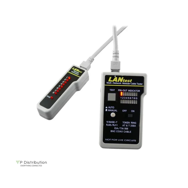 HOBBES LANtest Multinetwork Cable Tester + PoE (256551P)