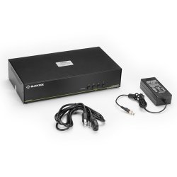Black Box Secure Kvm Switch, Dh, 4-Port, Dp, Usb