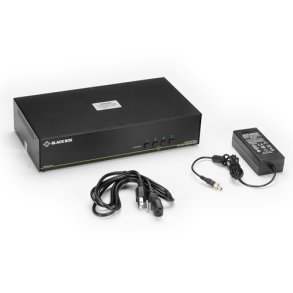 Black Box Secure Kvm Switch, Dh, 4-Port, Dp, Usb