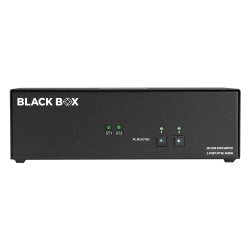 Black Box Niap4 Secure Kvm Switch, Dual Head, 2-Port, Dp