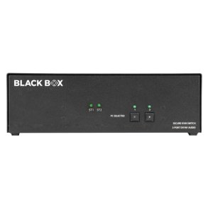 Black Box Niap4 Secure Kvm Switch, Dual Head, 4-Port, Dvi-I