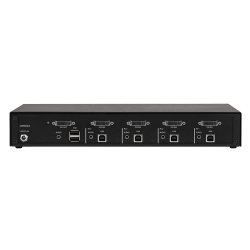 Black Box Niap4 Secure Kvm Switch, Single Head, 4-Port, Dvi-I