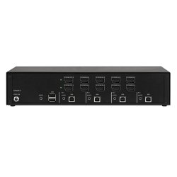 Black Box Niap4 Secure Kvm Switch, Single Head, 4-Port, Hdmi/Dp Combo