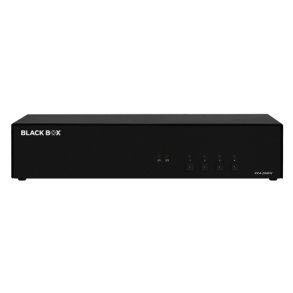 Black Box Niap4 Secure Kvm Switch, Dual Head, 4-Port, Hdmi/Dp Combo