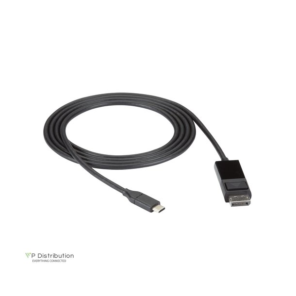 Black Box Usbc To Displayport 1.2 Cable, 4K60, 6Ft