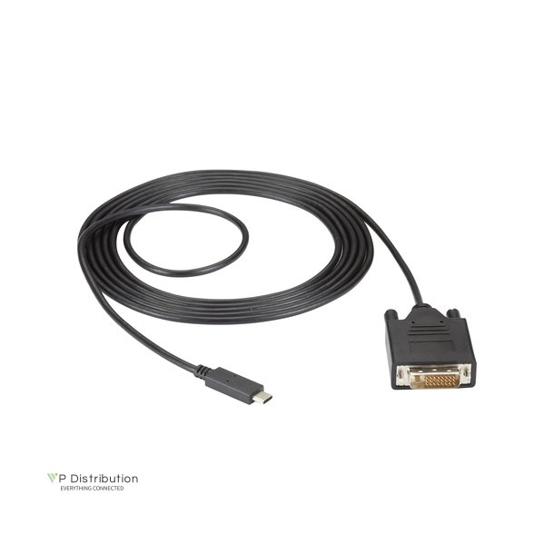 Black Box Usb 3.1 Type C Male To Dvi-D Female Adapter Dongle