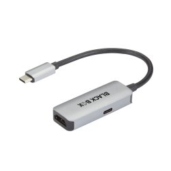 Black Box Usbc To Hdmi 4K60 + Usbc 100W Pd Charge Adapter