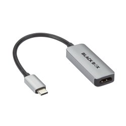 Black Box Usbc To Hdmi 4K60 + Usbc 100W Pd Charge Adapter