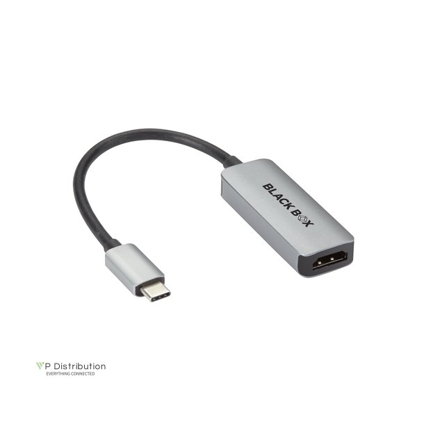 Black Box Usbc To Hdmi 4K60 + Usbc 100W Pd Charge Adapter