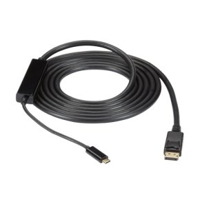 Black Box Usbc To Displayport 1.2 Cable, 4K60, Mid-Adapter, 10Ft
