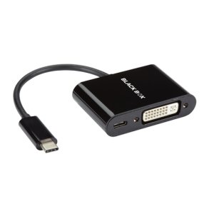 Black Box Usbc To Dvi + Usbc 60W Pd Charge Adapter