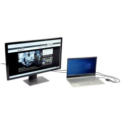 Black Box Usbc To Rj45 Gbe + Usbc 100W Pd Charge Adapter