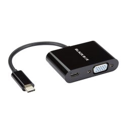 Black Box Usbc To Vga + Usbc 60W Pd Charge Adapter
