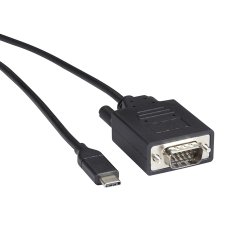 Black Box Usbc To Vga Cable, 3Ft