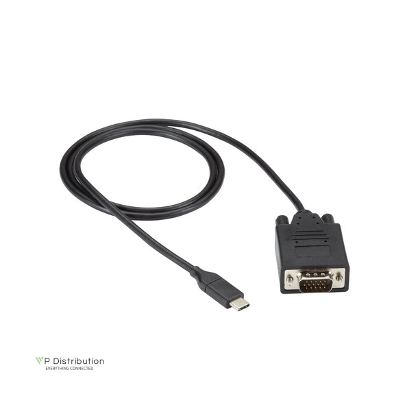 Black Box Usbc To Vga Cable, 6Ft