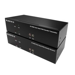 Black Box Kvx Series Hdmi Catx Kvm Extender, Dh, Tx+Rx