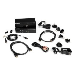 Black Box Kvx Series Hdmi Catx Kvm Extender, Dh, Tx+Rx