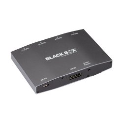 Black Box 4 Port Displayport Mst Hub, 4K, Power Cable