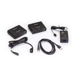 Black Box 4 Port Usb 2.0 Mm Fiber Extender