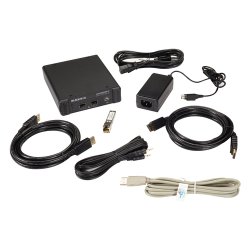 Black Box Agility Dual Head Kvm Over Ip Transmitter 2 X Sfp