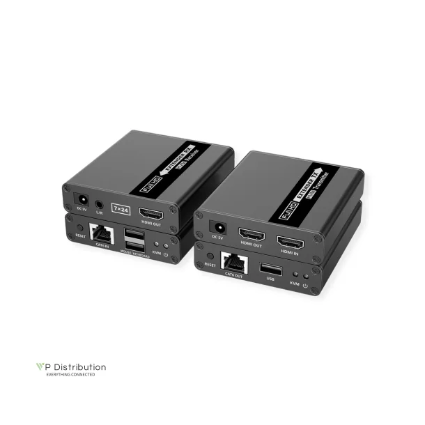 VALUE HDMI USB KVM Extender W/Audio, 1080P@60Hz, 70m