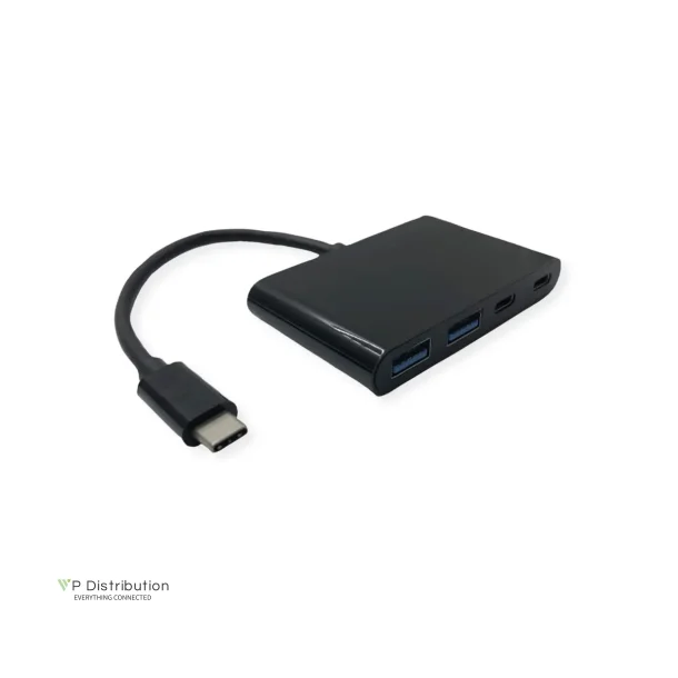 VALUE USB3.2 Gen2 C Hub, 4x Port (2x A + 2x C)