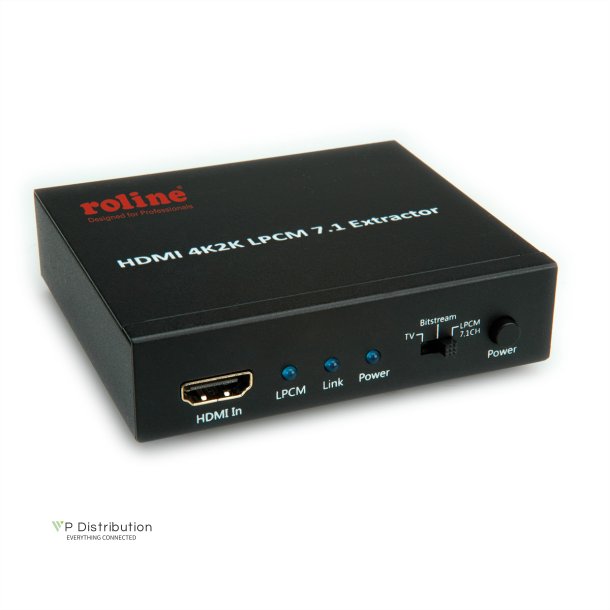 ROLINE HDMI 4K Audio Extractor LPCM 7.1