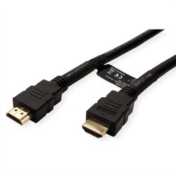 ROLINE HDMI High Speed Cable with Ethernet, M - M, with Repeater, 25 m