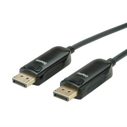ROLINE DisplayPort v1.4 Cable (AOC), M/M, 15 m