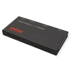 ROLINE HDMI Splitter, Ultra Slim, 2-way