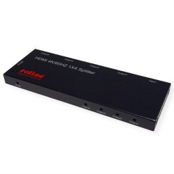 ROLINE HDMI video splitter, ultra slim, 4x