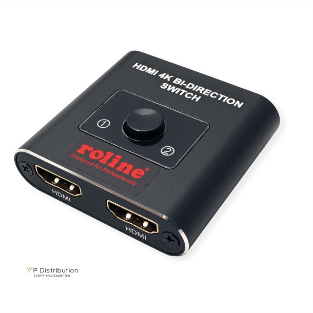 ROLINE Bi-Directional HDMI Switch 4K60, 2-way