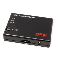 ROLINE 4K HDMI Switch, 3-way